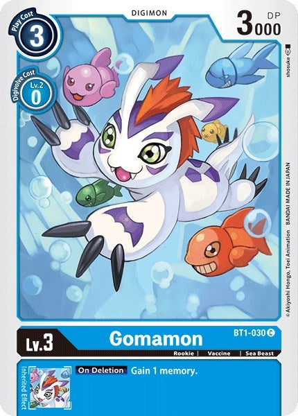 Image for Gomamon - BT1-030 (BT1-030 C) (Release Special Booster 1.0) - Digimon Card Game