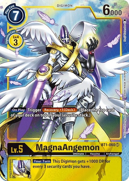 Image for MagnaAngemon (Alternate Art) (BT1-060 SR) (Release Special Booster 1.0) - Digimon Card Game