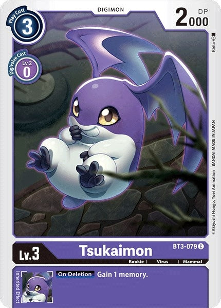 Image for Tsukaimon - BT3-079 (BT3-079 C) (Release Special Booster 1.0) - Digimon Card Game