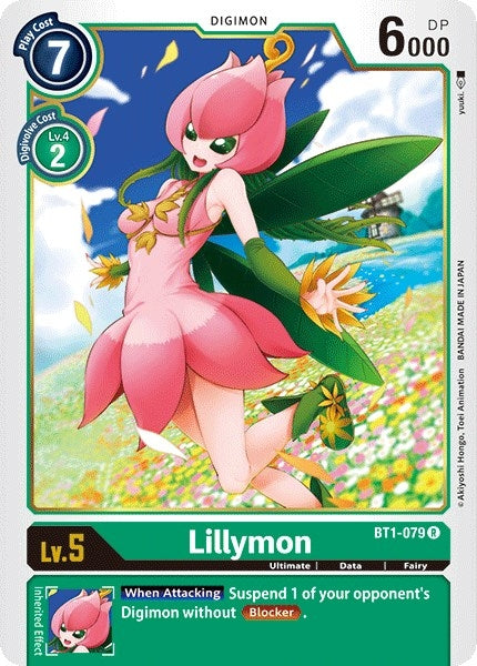 Image for Lillymon (BT1-079 R) (Release Special Booster 1.0) - Digimon Card Game