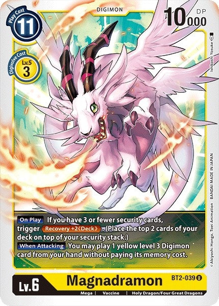 Image for Magnadramon (BT2-039 U) (Release Special Booster 1.0) - Digimon Card Game