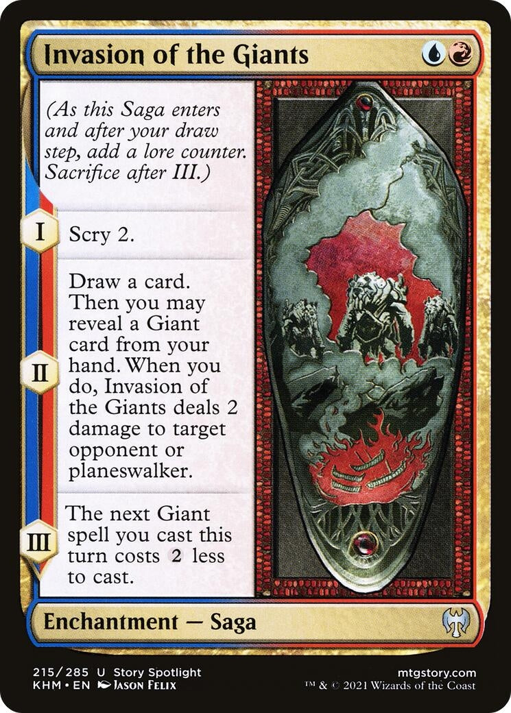Image for Invasion of the Giants (215) (Kaldheim) - Magic: The Gathering