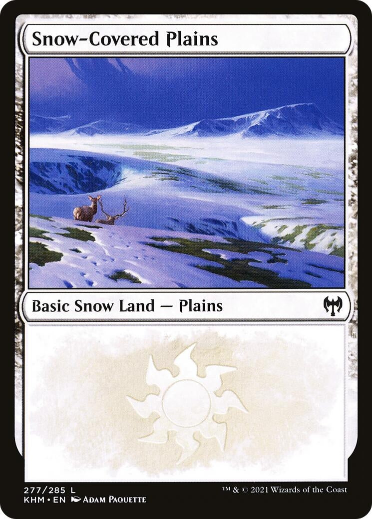 Image for Snow-Covered Plains (277) (277) (Kaldheim) - Magic: The Gathering