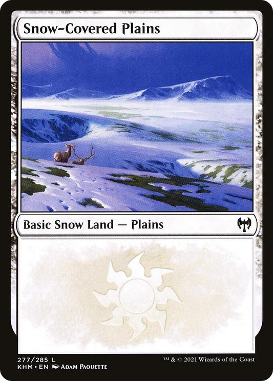 Image for Snow-Covered Plains (277) (277) (Kaldheim) - Magic: The Gathering