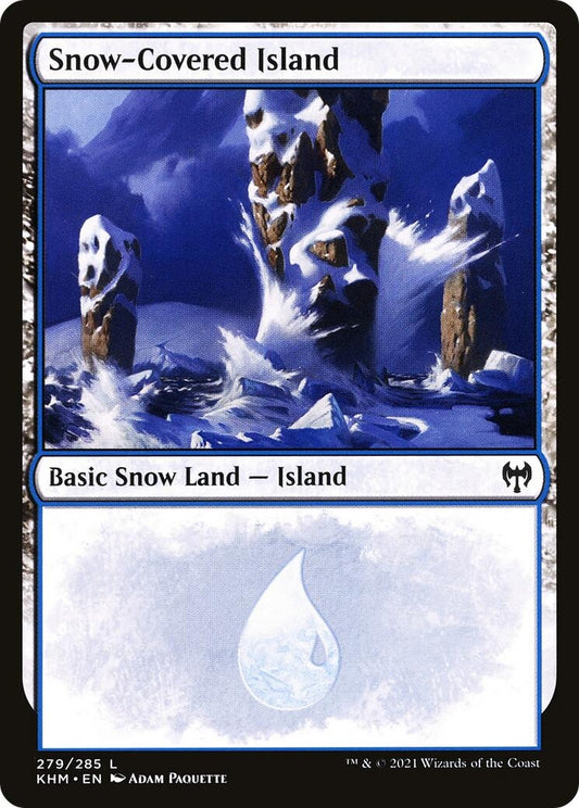 Image for Snow-Covered Island (279) (279) (Kaldheim) - Magic: The Gathering