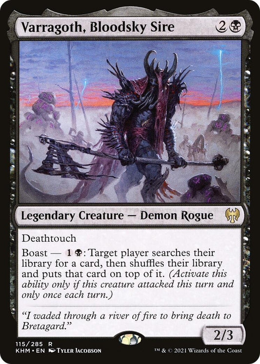 Image for Varragoth, Bloodsky Sire (115) (Kaldheim) - Magic: The Gathering
