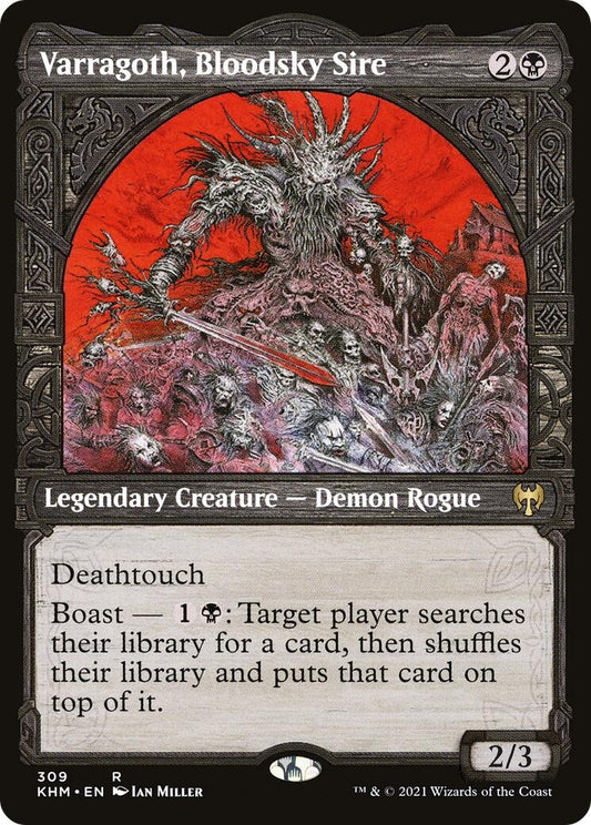 Image for Varragoth, Bloodsky Sire (Showcase) (309) (Kaldheim) - Magic: The Gathering