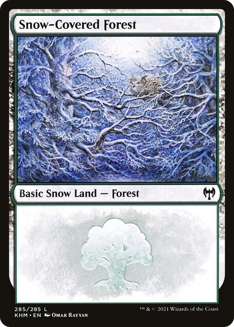 Image for Snow-Covered Forest (285) (285) (Kaldheim) - Magic: The Gathering