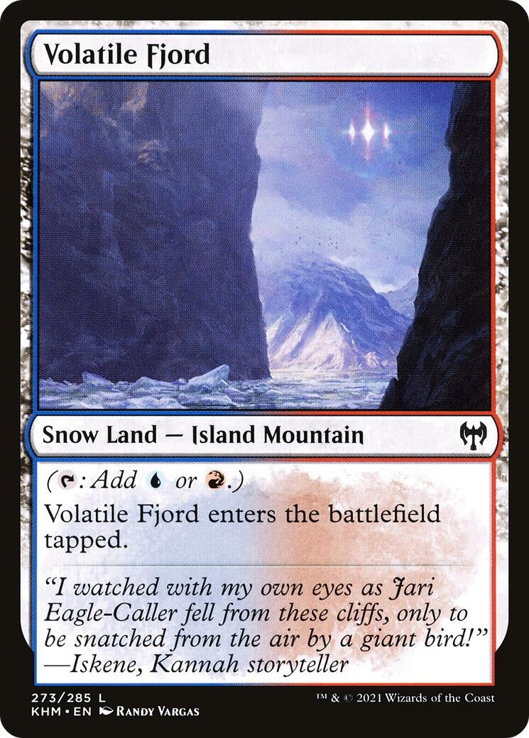 Image for Volatile Fjord (273) (Kaldheim) - Magic: The Gathering