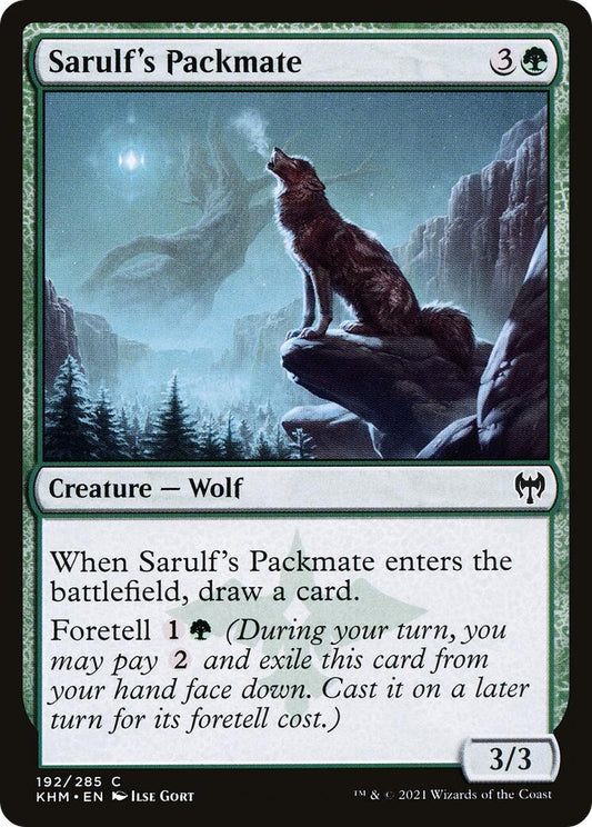 Image for Sarulf's Packmate (192) (Kaldheim) - Magic: The Gathering