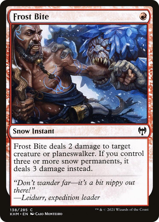 Image for Frost Bite (138) (Kaldheim) - Magic: The Gathering