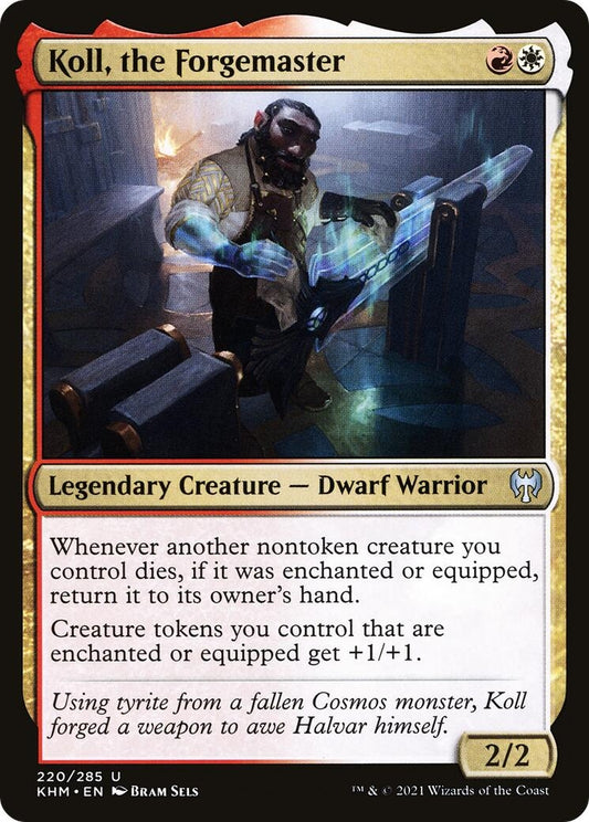 Image for Koll, the Forgemaster (220) (Kaldheim) - Magic: The Gathering