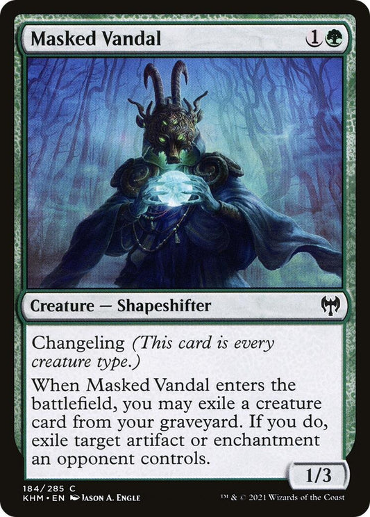 Image for Masked Vandal (184) (Kaldheim) - Magic: The Gathering
