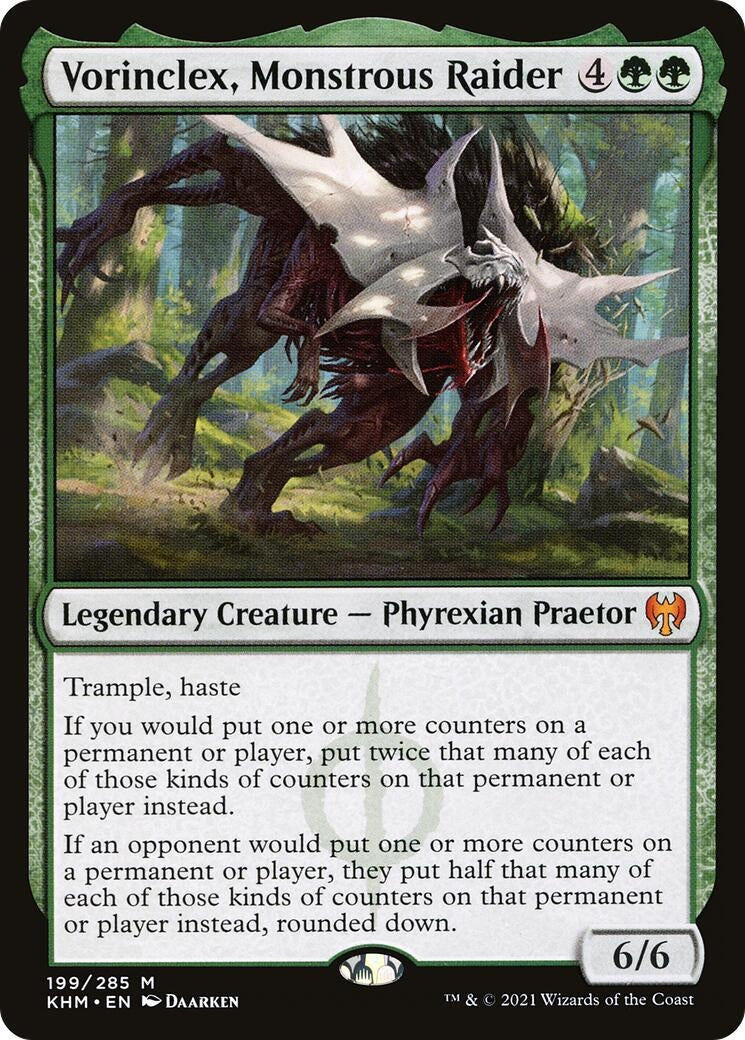 Image for Vorinclex, Monstrous Raider (199) (Kaldheim) - Magic: The Gathering