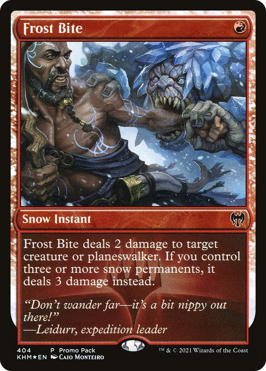 Image for Frost Bite (404) (Promo Pack: Kaldheim) - Magic: The Gathering