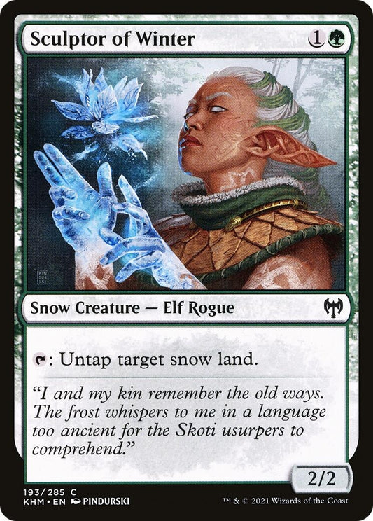 Image for Sculptor of Winter (193) (Kaldheim) - Magic: The Gathering