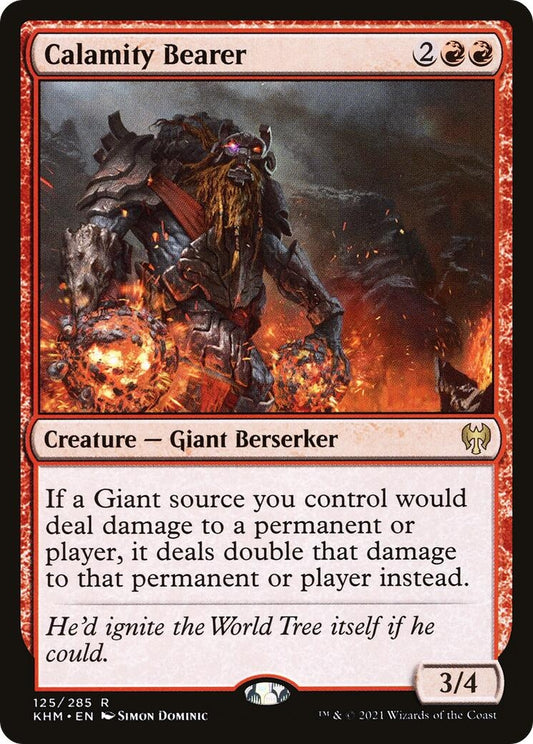 Image for Calamity Bearer (125) (Kaldheim) - Magic: The Gathering