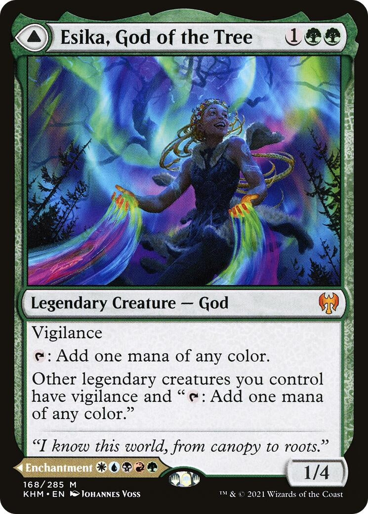 Image for Esika, God of the Tree (168) (Kaldheim) - Magic: The Gathering
