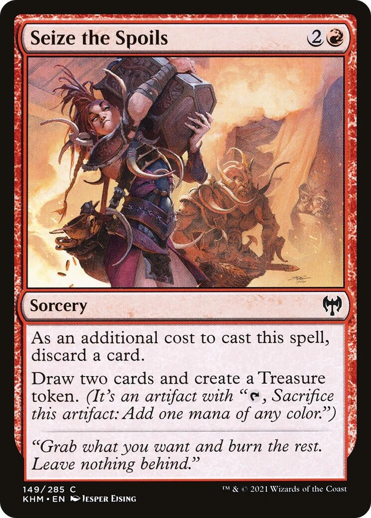 Image for Seize the Spoils (149) (Kaldheim) - Magic: The Gathering