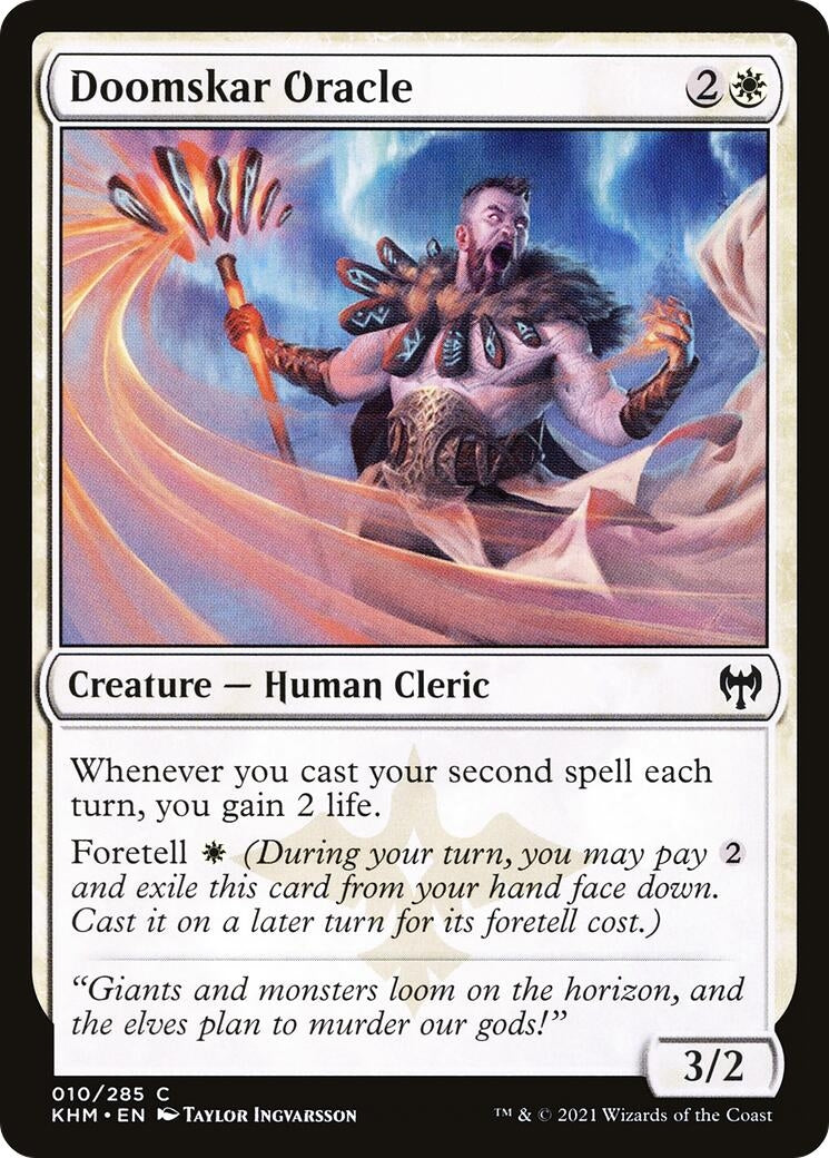 Image for Doomskar Oracle (10) (Kaldheim) - Magic: The Gathering