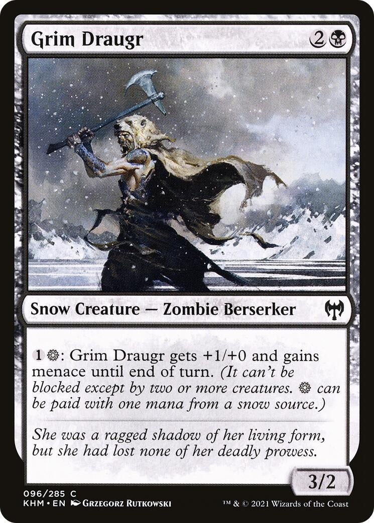 Image for Grim Draugr (96) (Kaldheim) - Magic: The Gathering