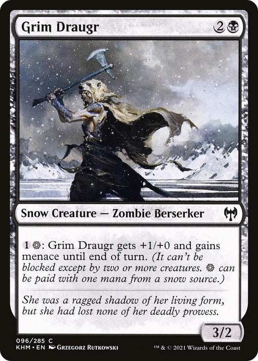 Image for Grim Draugr (96) (Kaldheim) - Magic: The Gathering