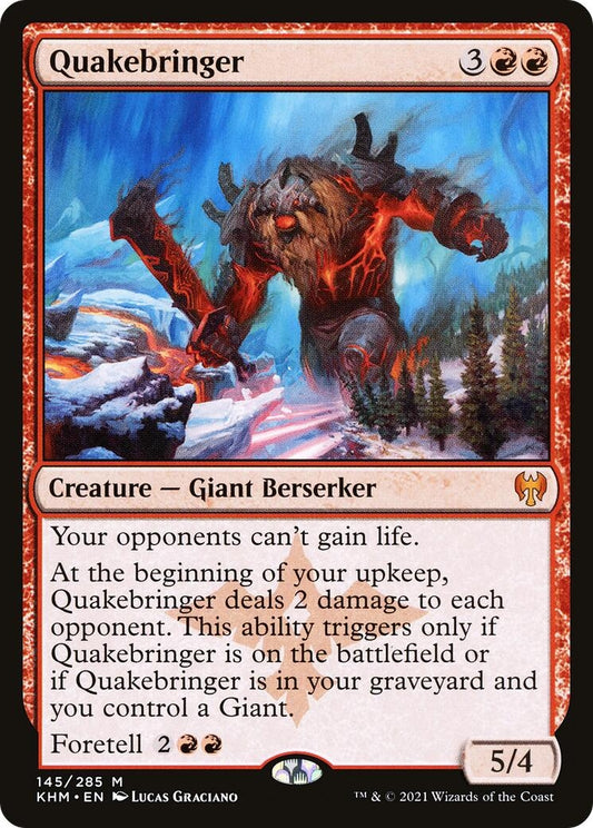 Image for Quakebringer (145) (Kaldheim) - Magic: The Gathering