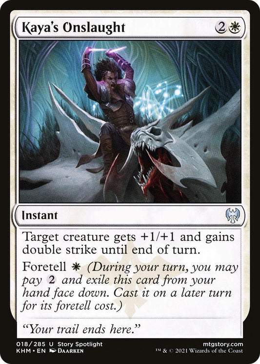 Image for Kaya's Onslaught (18) (Kaldheim) - Magic: The Gathering
