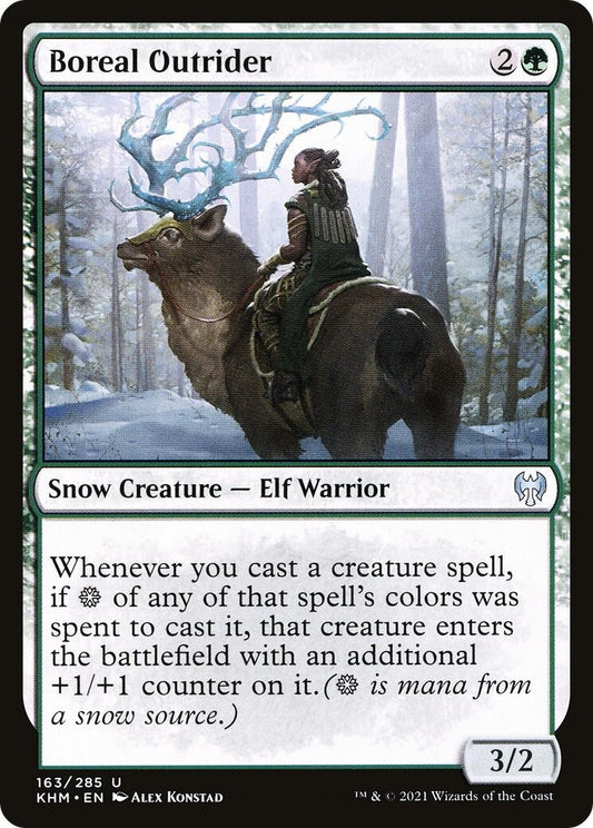 Image for Boreal Outrider (163) (Kaldheim) - Magic: The Gathering