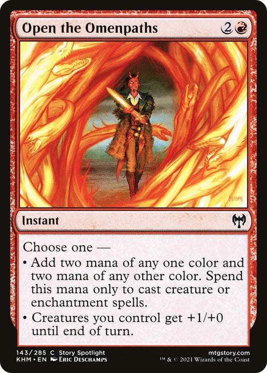 Image for Open the Omenpaths (143) (Kaldheim) - Magic: The Gathering