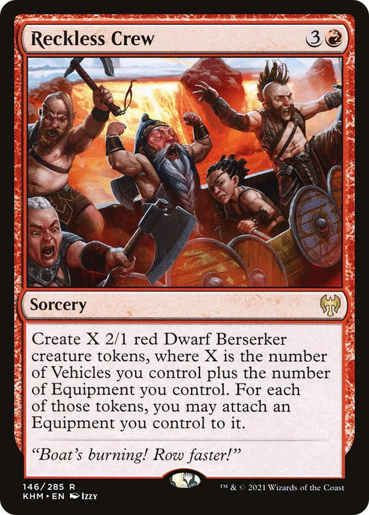 Image for Reckless Crew (146) (Kaldheim) - Magic: The Gathering