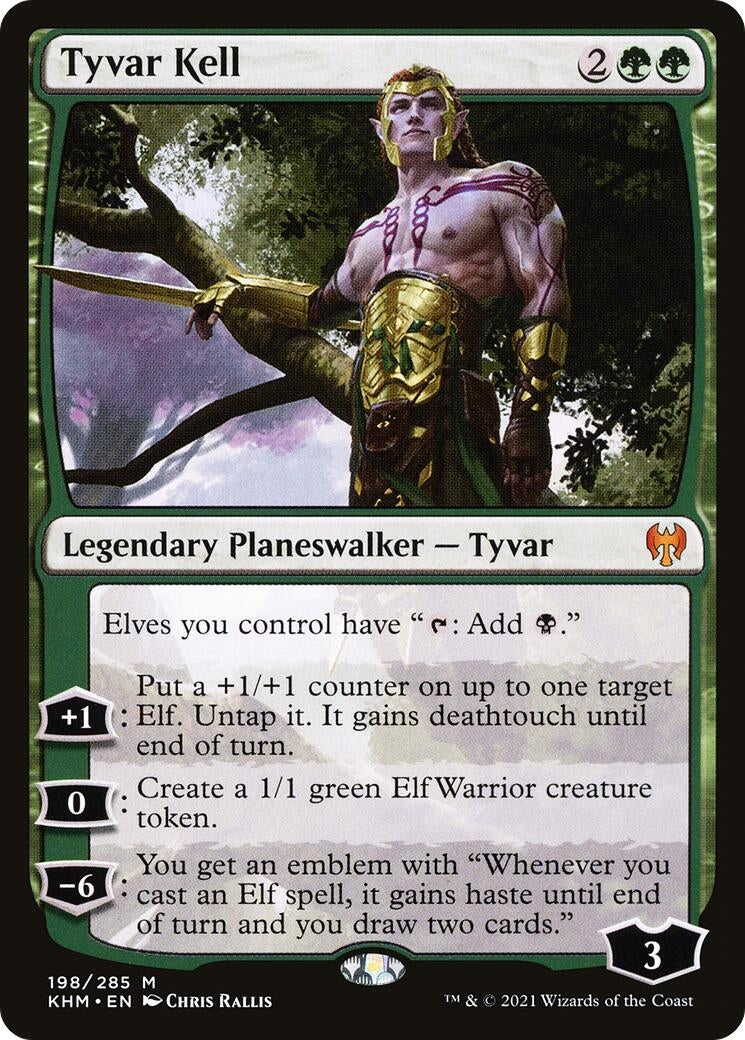 Image for Tyvar Kell (198) (Kaldheim) - Magic: The Gathering