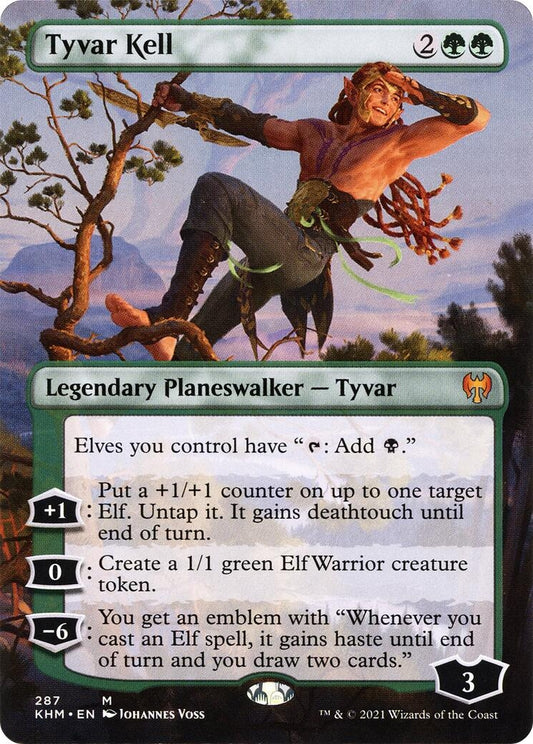 Image for Tyvar Kell (Borderless) (287) (Kaldheim) - Magic: The Gathering