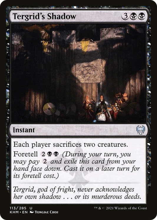 Image for Tergrid's Shadow (113) (Kaldheim) - Magic: The Gathering