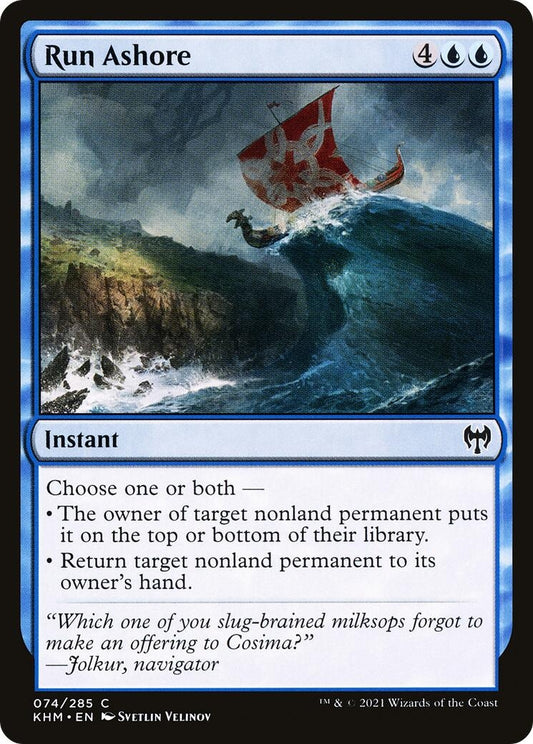 Image for Run Ashore (74) (Kaldheim) - Magic: The Gathering