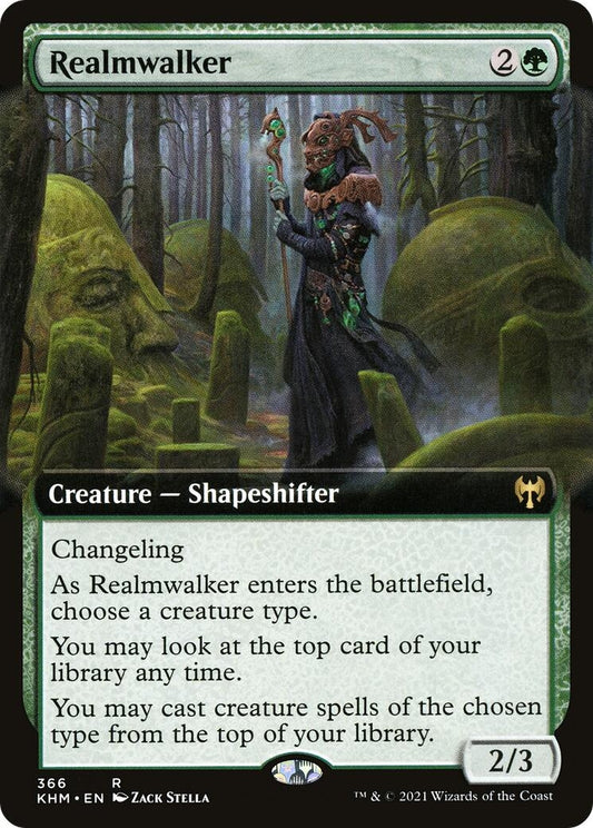 Image for Realmwalker (Extended Art) (366) (Kaldheim) - Magic: The Gathering