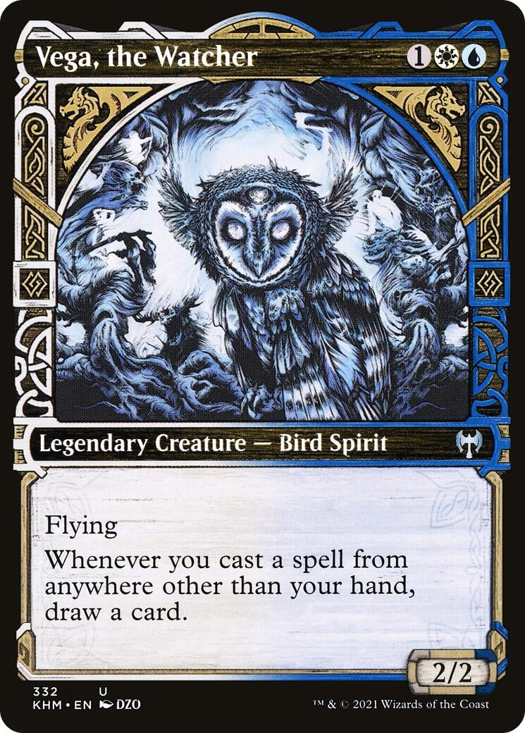 Image for Vega, the Watcher (Showcase) (332) (Kaldheim) - Magic: The Gathering
