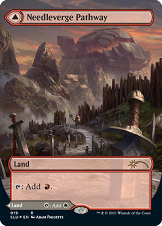 Image for Needleverge Pathway (Borderless) (19) (Secret Lair Series) - Magic: The Gathering