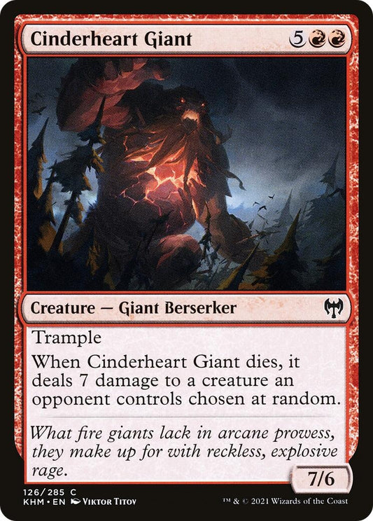 Image for Cinderheart Giant (126) (Kaldheim) - Magic: The Gathering