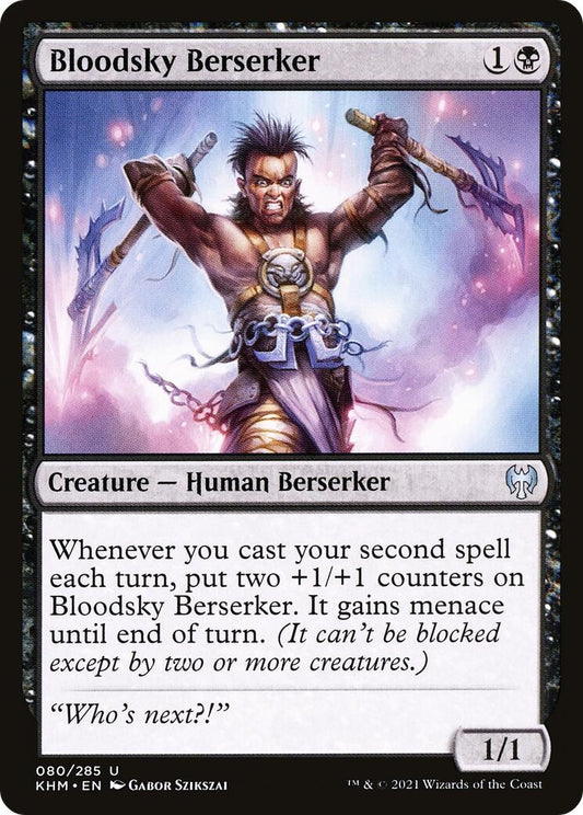 Image for Bloodsky Berserker (80) (Kaldheim) - Magic: The Gathering