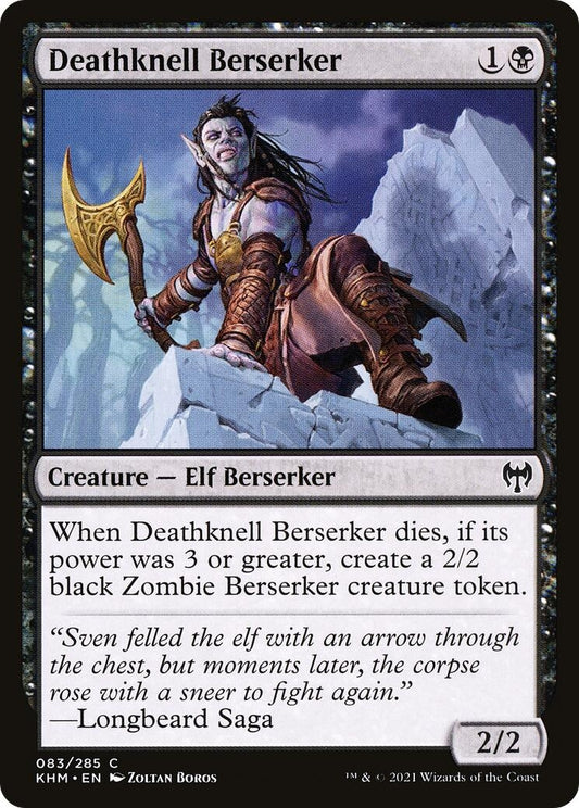 Image for Deathknell Berserker (83) (Kaldheim) - Magic: The Gathering