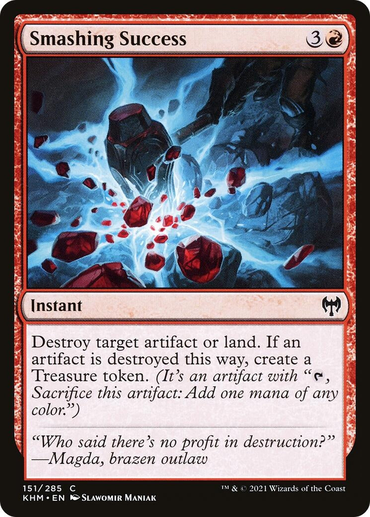 Image for Smashing Success (151) (Kaldheim) - Magic: The Gathering