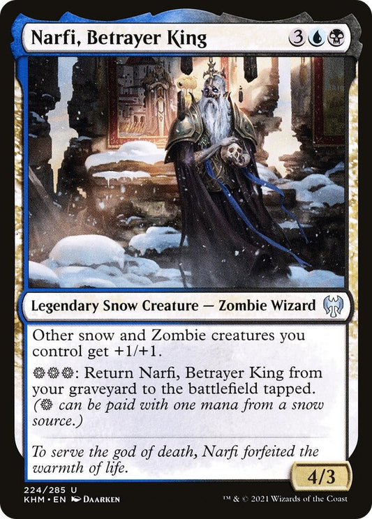 Image for Narfi, Betrayer King (224) (Kaldheim) - Magic: The Gathering