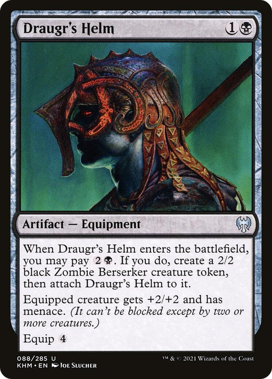 Image for Draugr's Helm (88) (Kaldheim) - Magic: The Gathering