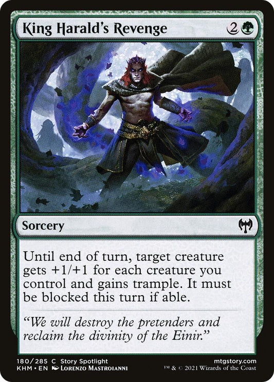 Image for King Harald's Revenge (180) (Kaldheim) - Magic: The Gathering
