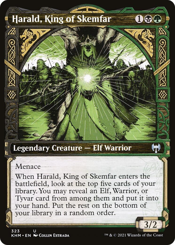 Image for Harald, King of Skemfar (Showcase) (323) (Kaldheim) - Magic: The Gathering