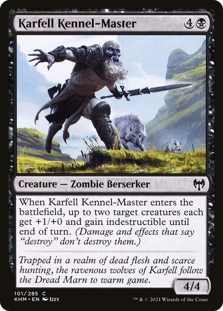 Image for Karfell Kennel-Master (101) (Kaldheim) - Magic: The Gathering