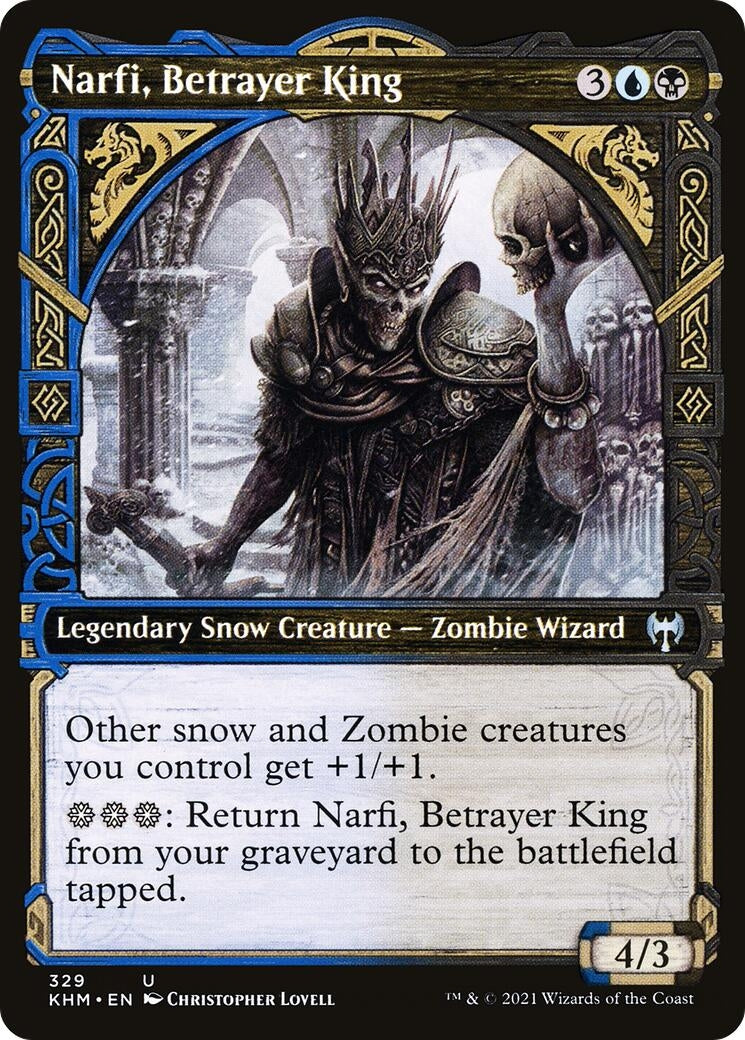 Image for Narfi, Betrayer King (Showcase) (329) (Kaldheim) - Magic: The Gathering