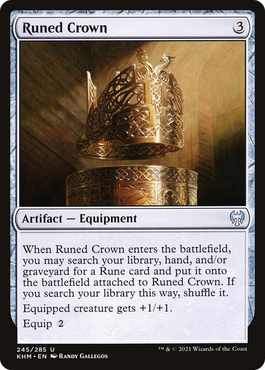 Image for Runed Crown (245) (Kaldheim) - Magic: The Gathering