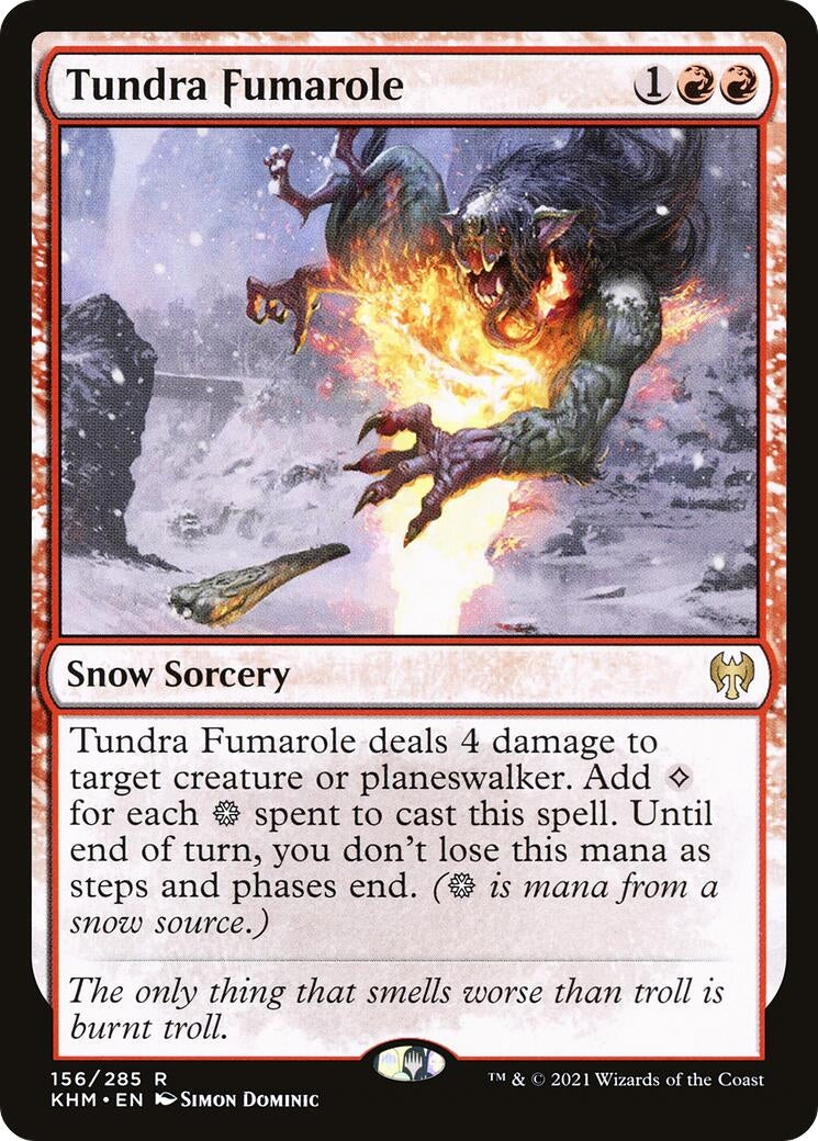 Image for Tundra Fumarole (156) (Kaldheim) - Magic: The Gathering